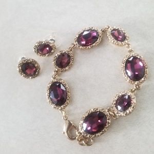 ♡♡♡Bracelet and earrings set♡♡♡